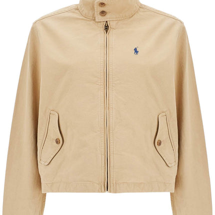 Polo Ralph Lauren cropped khaki vintage jacket