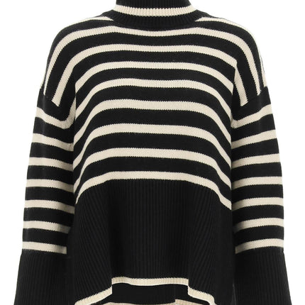 Toteme striped wool cotton turtleneck