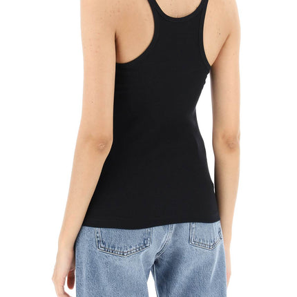 Toteme scoop neck rib tank top