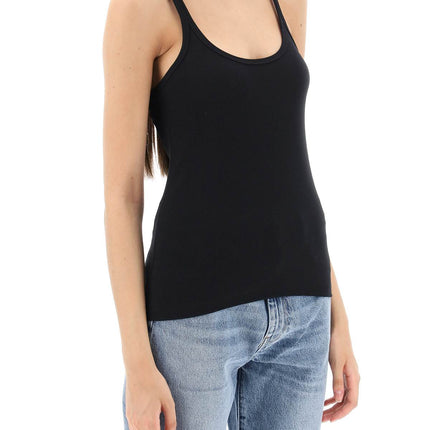 Toteme scoop neck rib tank top