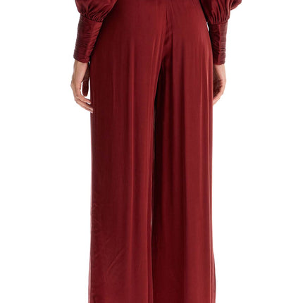 Zimmermann silk satin palazzo pants in nine