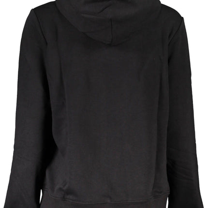 Black Cotton Women Sweater