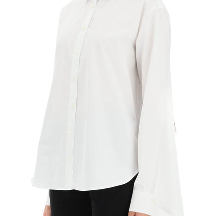 Toteme oversized organic poplin shirt