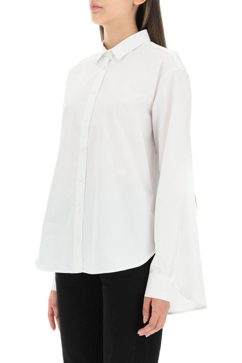 Toteme oversized organic poplin shirt