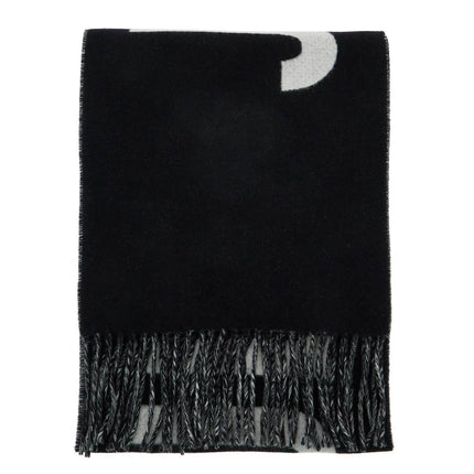 Jacquemus logo wool scarf