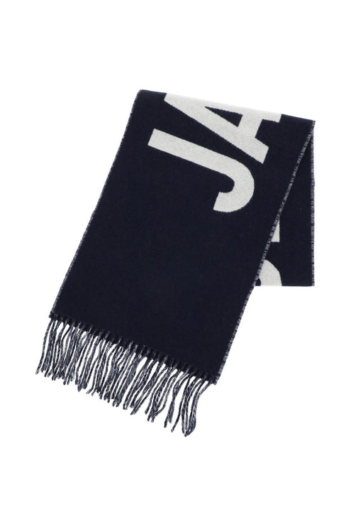 Jacquemus logo wool scarf