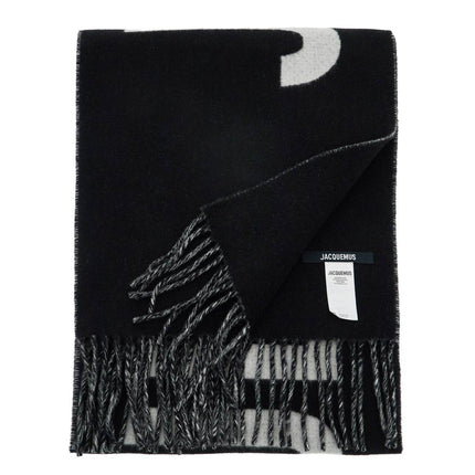 Jacquemus logo wool scarf