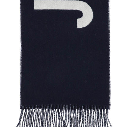 Jacquemus logo wool scarf