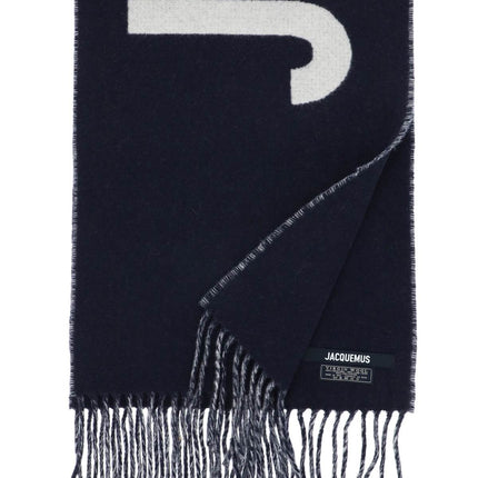 Jacquemus logo wool scarf