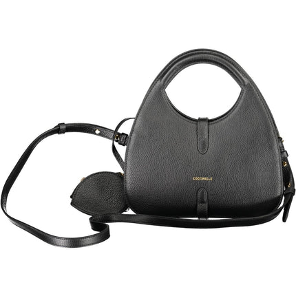 Black Leather Women Handbag