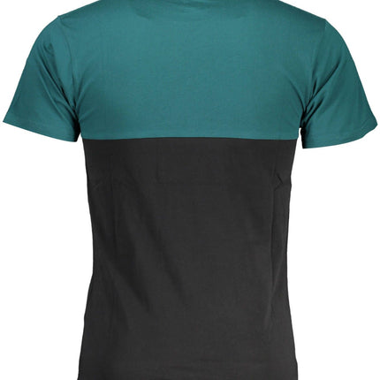 Green Cotton Men T-Shirt