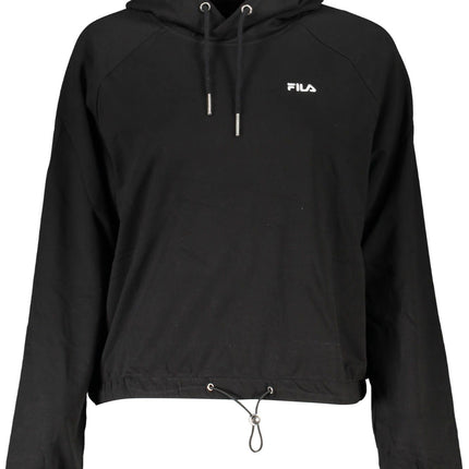 Chique hoodie met lange mouwen met geborduurd logo