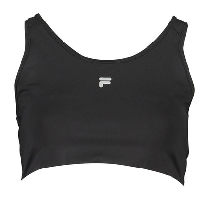 Chic Halterneck Sports Bra avec imprimé logo