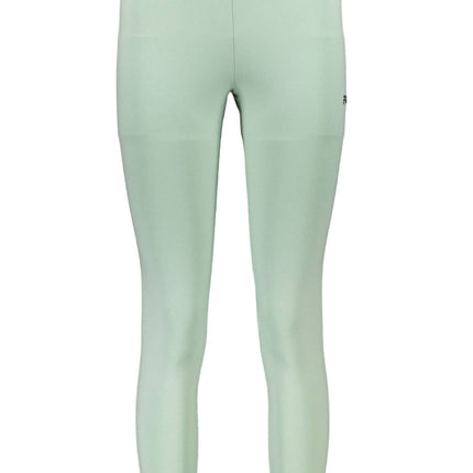 Green Cotton Women Legging