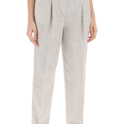 Toteme tailored trousers with double pleat