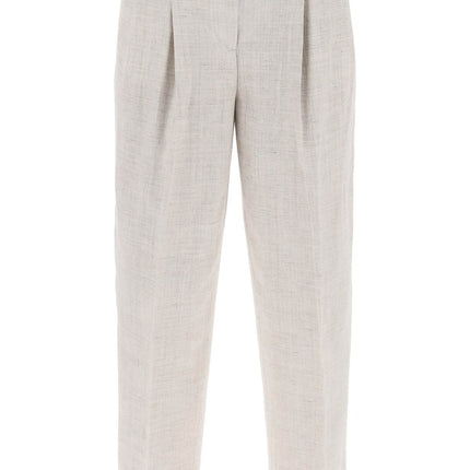 Toteme tailored trousers with double pleat