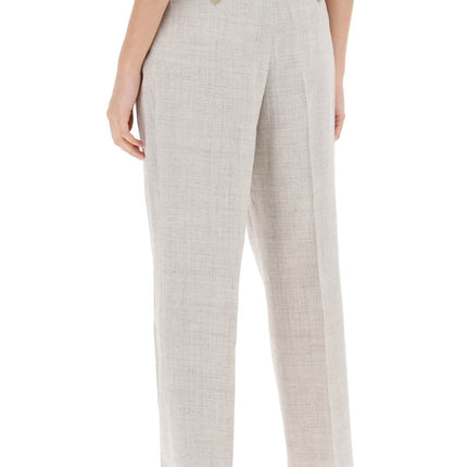 Toteme tailored trousers with double pleat