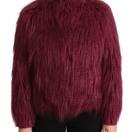 Veste de pull bordeaux chic