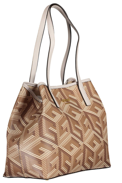 Borsa a tracolla Chic Beige convertibile Guess