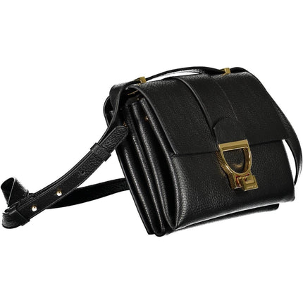 Black Leather Women Handbag