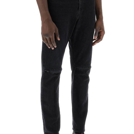 Sacai slim jeans with belt