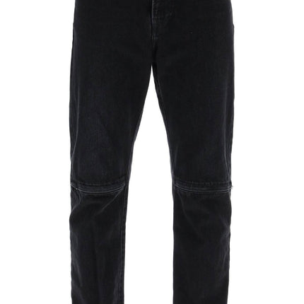 Sacai slim jeans with belt