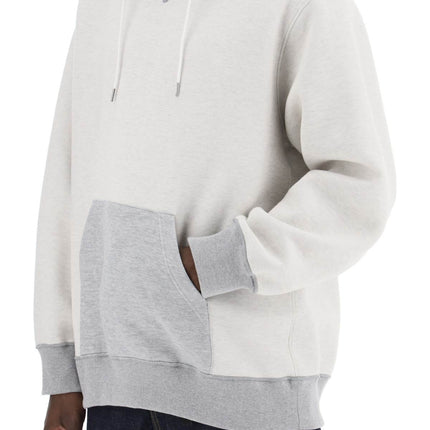 Sacai hooded sweatshirt with reverse