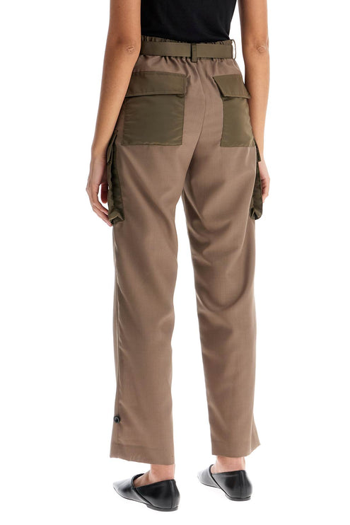 Sacai cargo pants with inserts