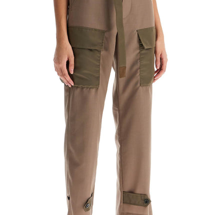 Sacai cargo pants with inserts