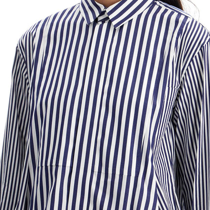 Sacai poplin sticked shirt with