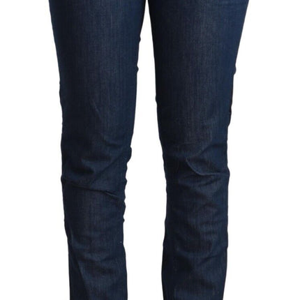 Sleek Low Waist Skinny Denim