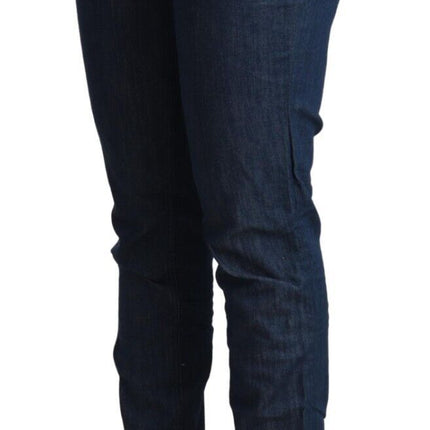 Sleek Low Waist Skinny Denim