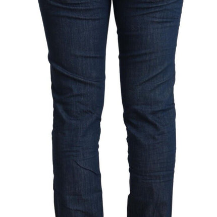 Sleek Low Waist Skinny Denim