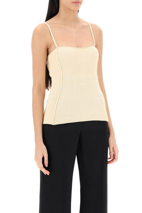 Jacquemus le haut sierra knitted top