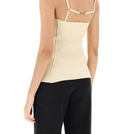 Jacquemus le haut sierra knitted top