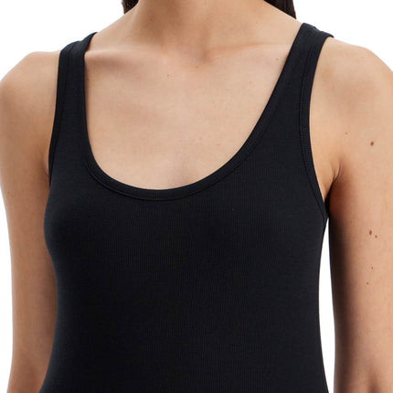 Toteme ribbed tank top with spaghetti