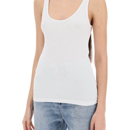 Toteme "ribbed jersey tank top with