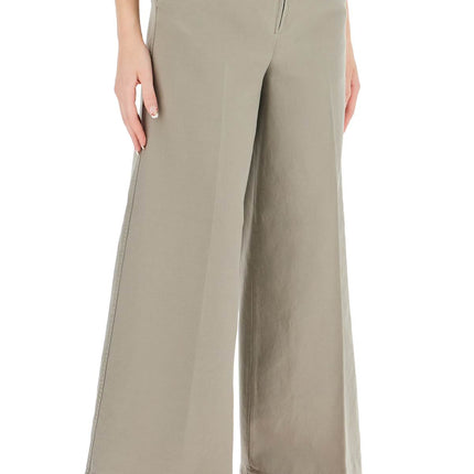 Toteme zip-front wide trousers