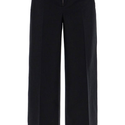 Toteme zip-front wide trousers