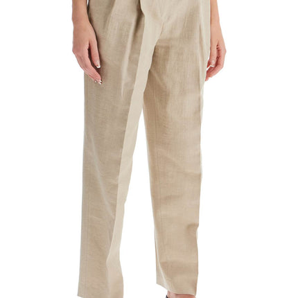 Toteme tailored linen blend trousers for men