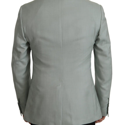 Elegant Slim Fit Cashmere Silk Blazer Jacket