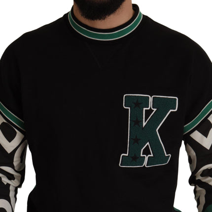 Magitore pullover di regale regale - nero e verde