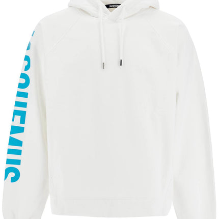 Jacquemus le hoodie typo hoodie