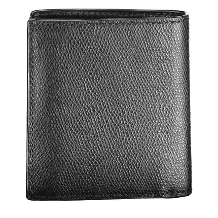 Black Leather Men Wallet