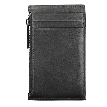 Black Leather Men Wallet