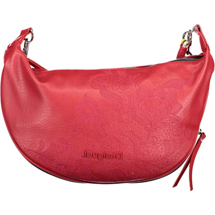 Bolso expansible rojo chisporroteante