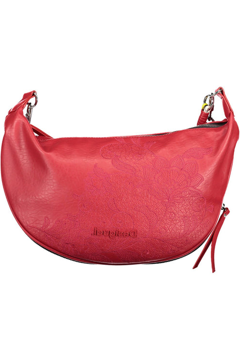 Bolso expansible rojo chisporroteante