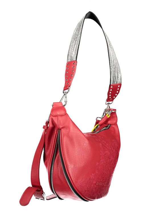 Bolso expansible rojo chisporroteante