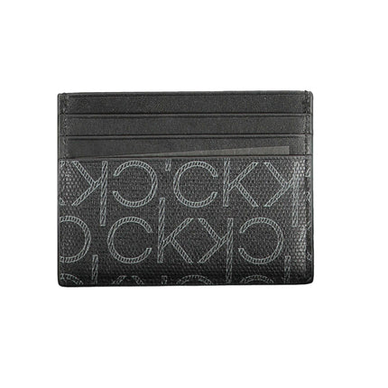 Black Polyethylene Men Wallet