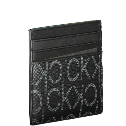 Black Polyethylene Men Wallet